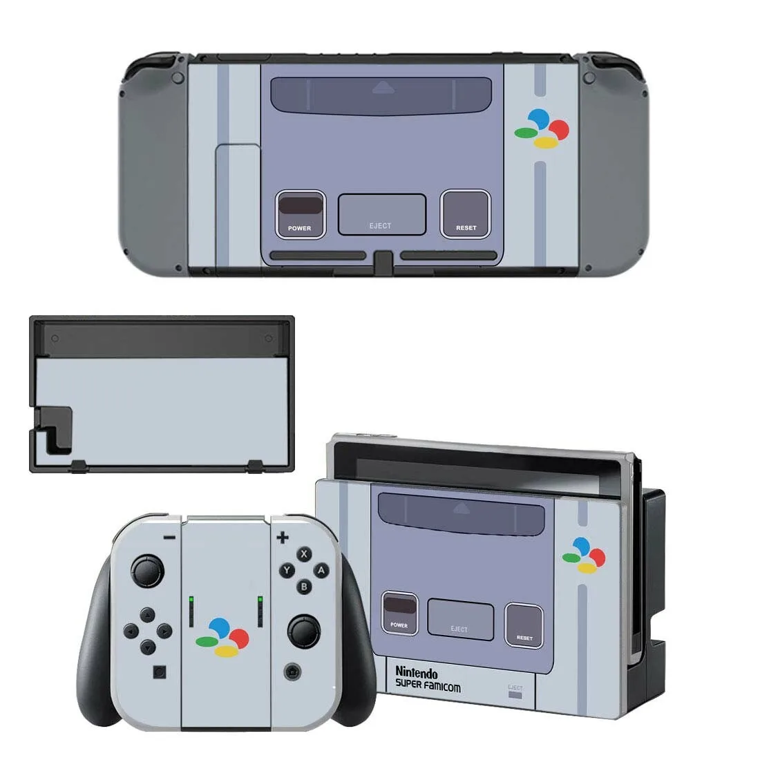 Nintendo Switch из винила и кожи Стикеры Обёрточная бумага для nintendo консолью коммутатора Joy-Con док-станция для кожи