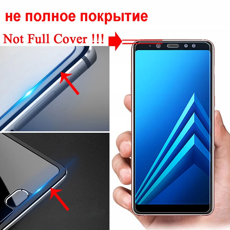 Бронированное защитное стекло на для Samsung Galaxy A8 A6 Plus A 8 6 Лист защита для экрана Броня закаленное стекло 8a Gelaksi 6a