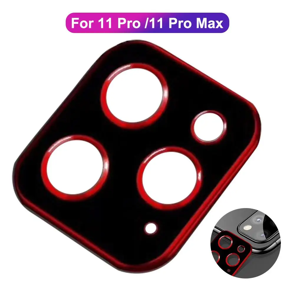 F Защитная пленка 3D для Apple IPhone 11 Pro Max из титанового сплава, круглая Защитная пленка для мобильного телефона высокого качества - Цвет: F