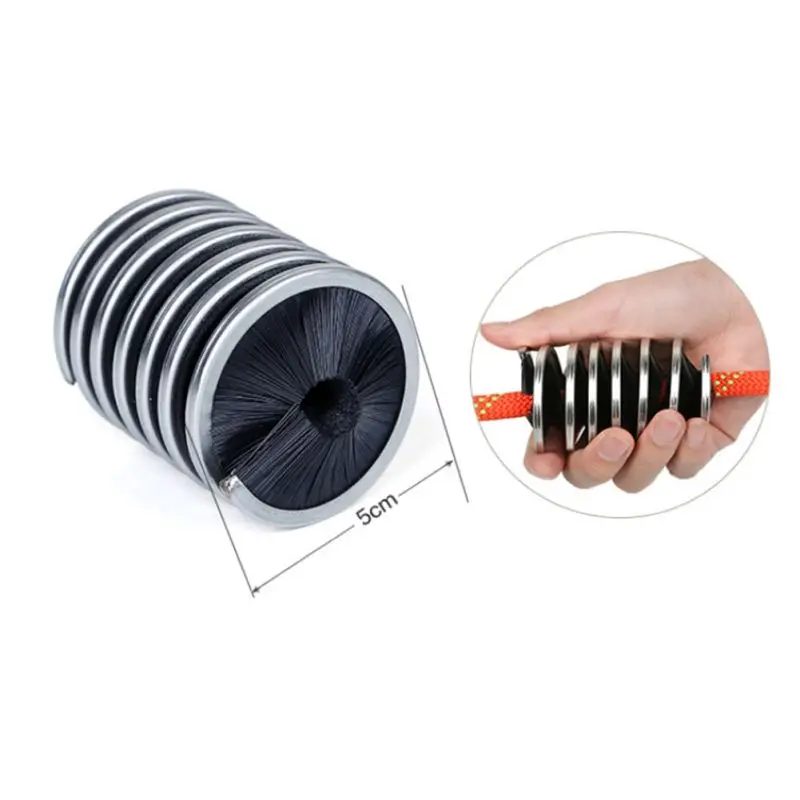 Climbing Rope Cleaning Brush Climbing Rope Brush Cleaner Tool Maintenance Tool for Rock Climbing Mountaineering Caving Downhill