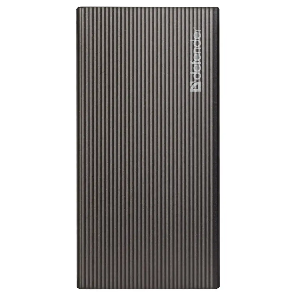 Внешний аккумулятор Defender ExtraLife Fast 10000B Li-pol,2USB+1TypeC,10000mAh,3A
