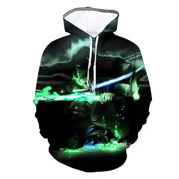 

New Fashion Cartoon Hoodie Men Women Clothing One Piece Hoodie Sweatshirt Anime 3D Hoodie Sportswear Unisex Casual clothing