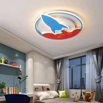 

LED Lamp Bedroom Ceiling Lights For Children's room Lights Colorful Lamp Body Color AC110V-220V Led Ceiling Light Remote Control