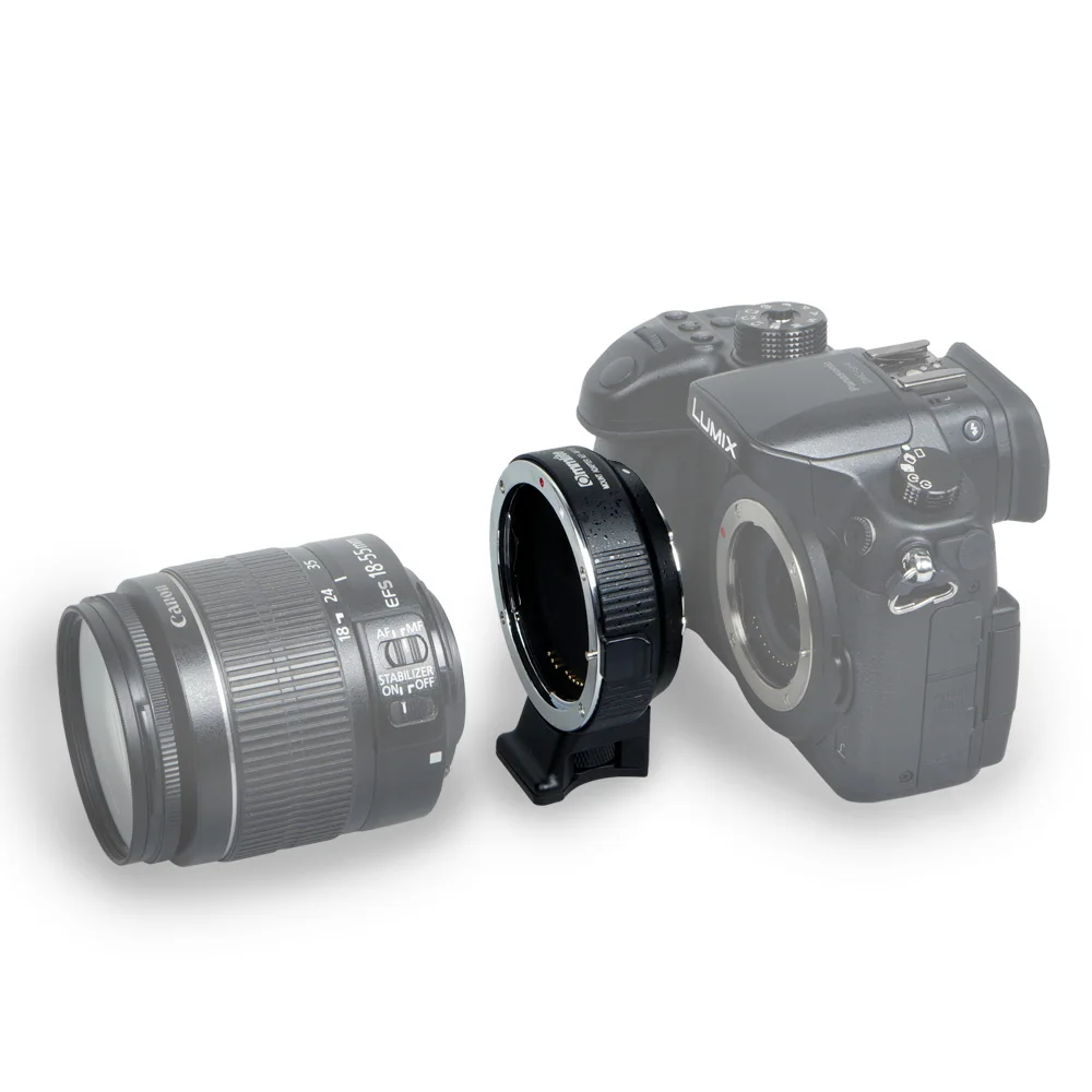 

Commlite Electronic AF Auto-Focus Built-in IS Lens Mount adapter EF-M4/3 for Canon EOS EF/EF-S lens to M4/3 Camera GH3 GH4 GX7