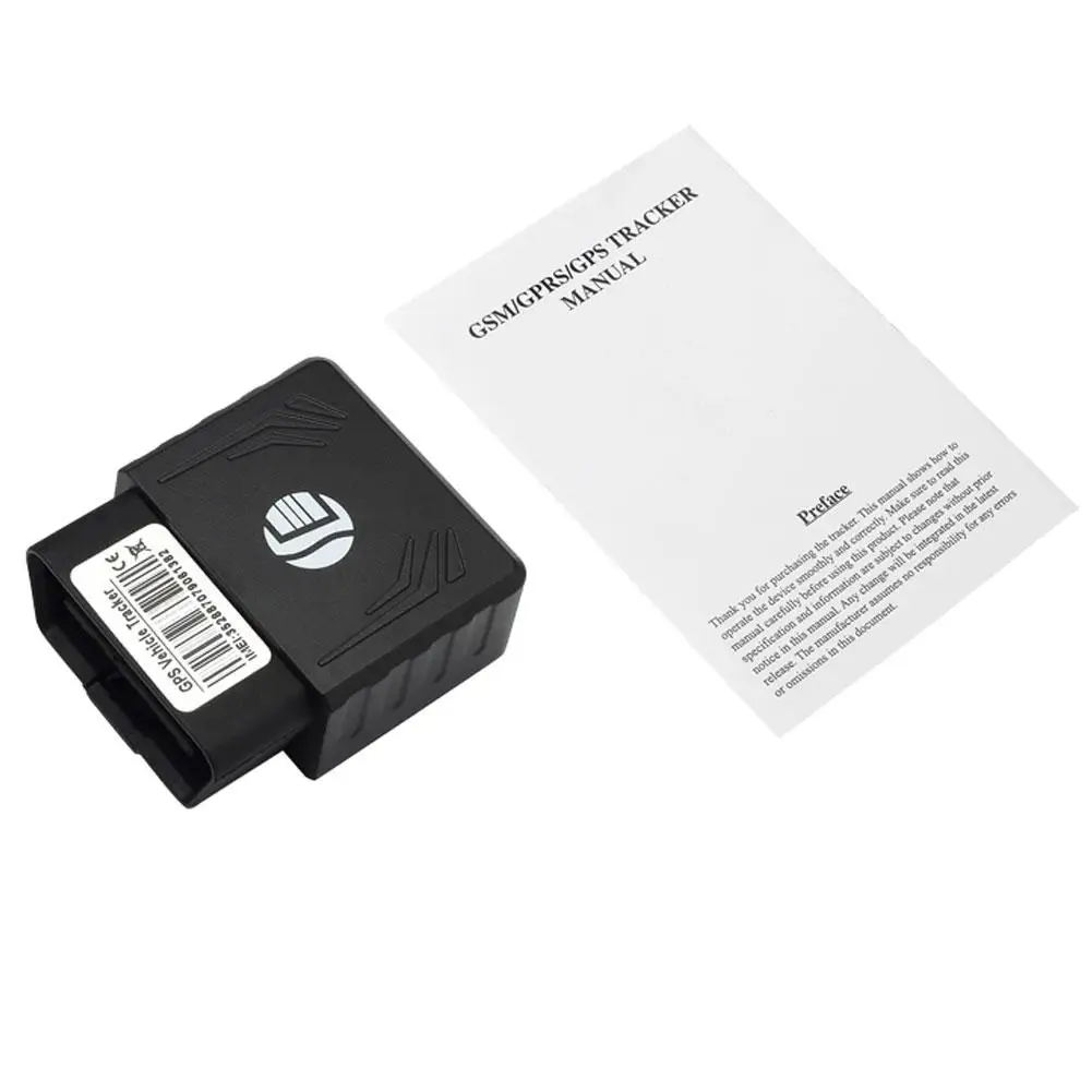 TK306 автомобильный OBD gps трекер-Plug& Play 2G автомобильный трекер OBD gps трекер OBD2 трекер в реальном времени локатор с SOS сигнализация гео-забор