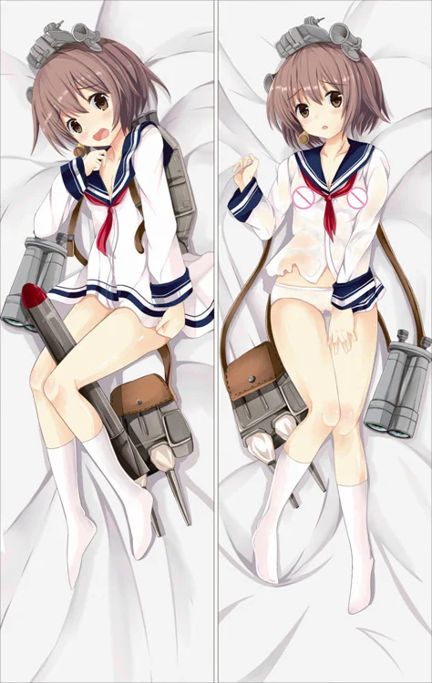 Аниме Kantai Коллекция Yuudachi Dakimakura Чехол Kancolle Kaga персонажи Shimakaze Bolster чехол Amatsukaze обнимает чехол для подушки - Цвет: S2