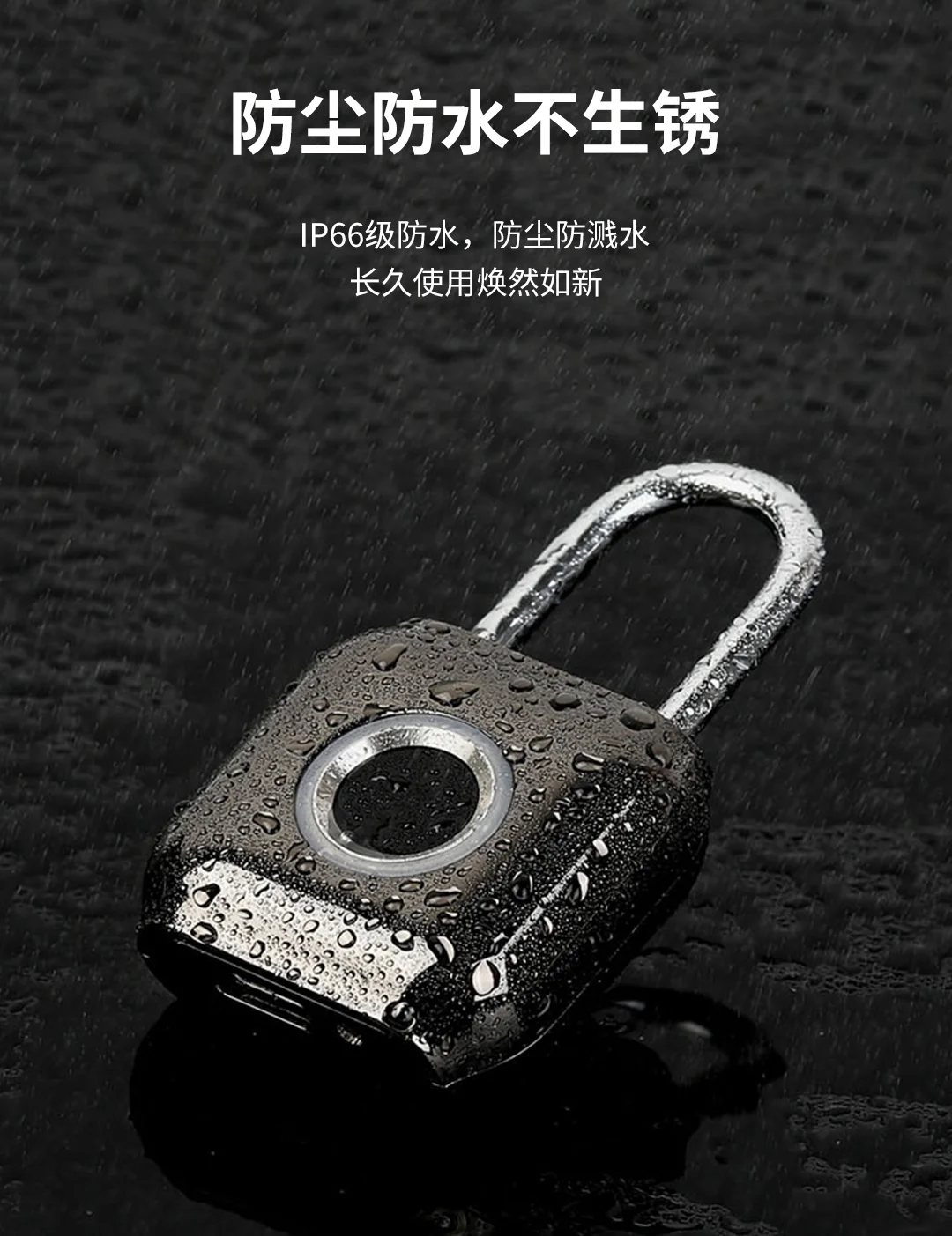 YEELOCK Fingerprint Lock Smart Padlock Thumbprint Door Padlocks Portable Anti-Theft Fingerprint Lock For Xiaomi Eco-System Brand