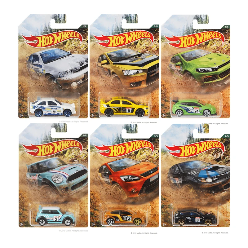 Original Hot Wheels Car Model 1:64 Diecast Limited Collector Edition 50th Anniversary of Rambogini Honda Ford Metal Boys Toys