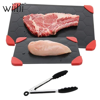 

Turtle Shell Defrosting Trays Thaw Frozen Food Meat Fruit Quick Defrosting Plate Board Defrost Kitchen Gadget Tool Thawing Plate