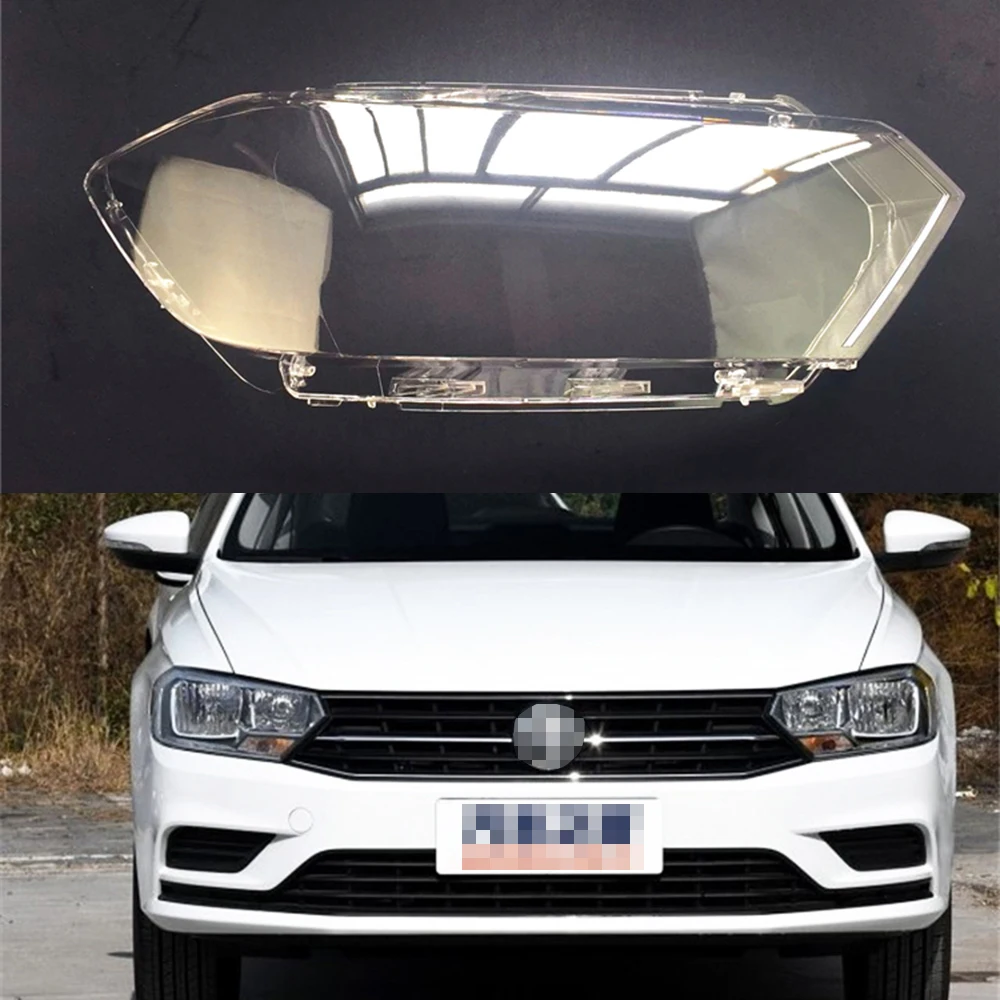 Headlight CoverFor Volkswagen VW Bora 2016 2017 2018 Headlamp Lens Car Cover Replacement Clear Auto Shell | Автомобили и