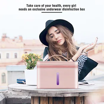 

Ultraviolet Underwear Disinfection Bag USB Rechargeable Portable LED Ultraviolet Underwear Baby Bottle Disinfection Bag
