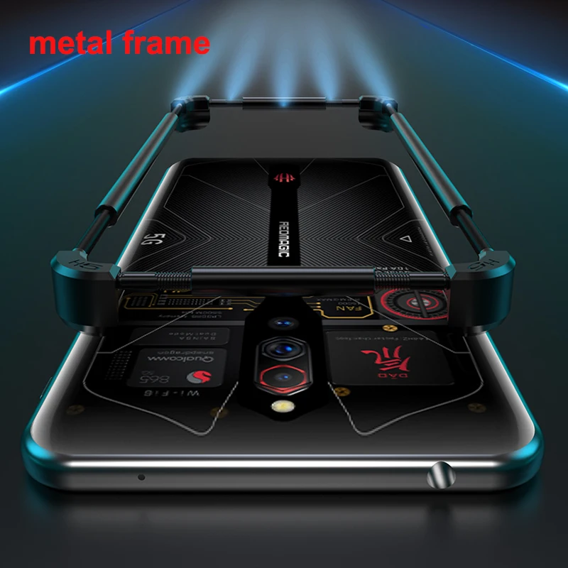 Metallic Case For Nubia Red Magic 5S Phone Metal