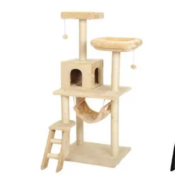 

Cat Climbing Frame Cat House Cat Tree Integrated Large Cat Frame Cat Scraping Plate Villa Cat Climbing Frame Articles Cat Scrapi