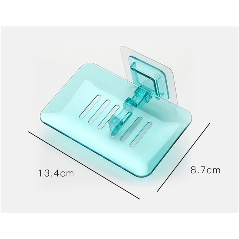 Кристаллическое мыло держатель для туалета всасывающая настенная рамка водосборная вызванная чрезмерным количеством осадков коробка для душевой ванной комнаты PP пластик