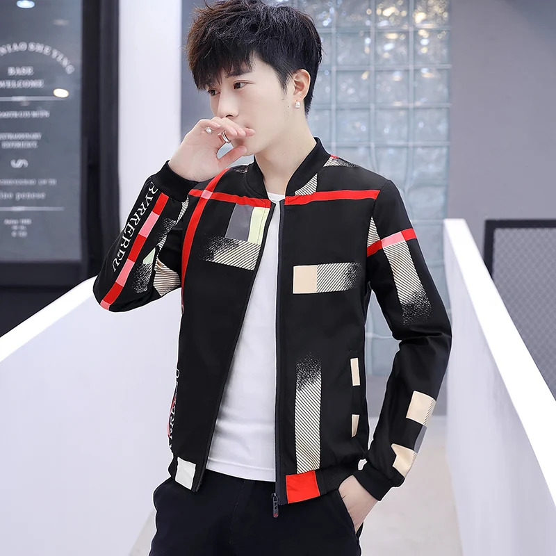 Reviews Bomber Jacket Men Casual Fashion Slim Men Jacket New Spring Sportswear Motorcycle Mens Jackets Male Baseball Coats Plus