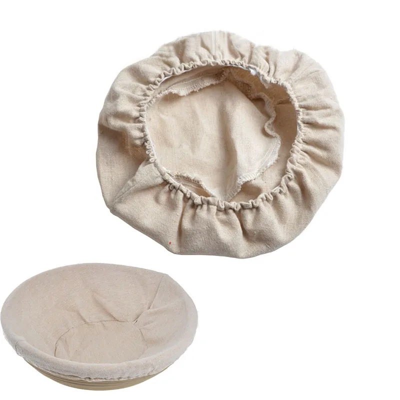 

Linen Cloth Cover For Bread fermentation Basket Professional and Home Bakers Baked Bread Making Dough Loaf Boules