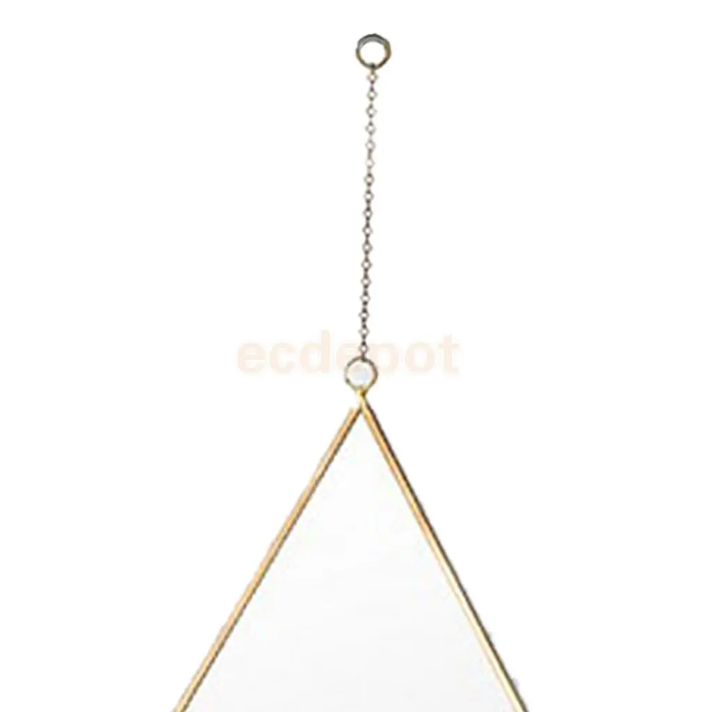 Glass Glamour Dressing Table Vanity Make Up Mirror Bathroom Wall Hangings, with Hanging Strap, Girls Gift