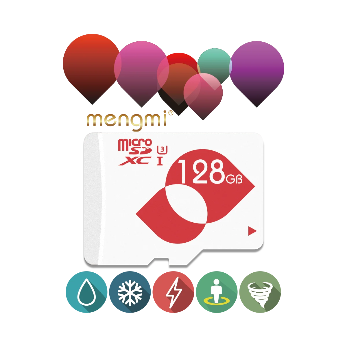 Mengmi Tf Flash Memory Card 16gb 32gb 64gb 128gb Class10 U3 Micro Sd Card  For Phone/camera/tablet - Memory Cards - AliExpress