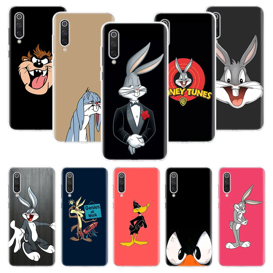 

Bugs Bunny Looney Tunes Case for Xiaomi Redmi Note 7 8 6 5 Pro 4X 8A 8 7A 7 6A 4X K30 S2 K20 MI 8 Lite CC9 F1 Phone Coque Cover