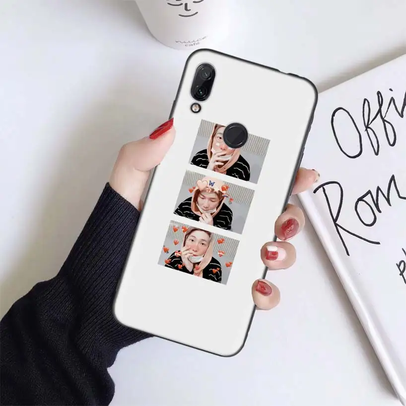 Чехол в стиле рэп монстров RM Kpop для Xiao mi Red mi Note 7 8 K20 7S 7A 6 6A Pro S2 5 mi Play 9T CC9 E A1 A2 Lite F1 мягкий чехол для телефона