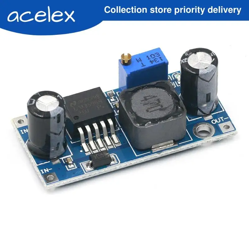 LM2596 LM2596S ADJ Power supply module DC-DC Step-down module 5V/12V/24V adjustable Voltage regulator 3A afbeelding
