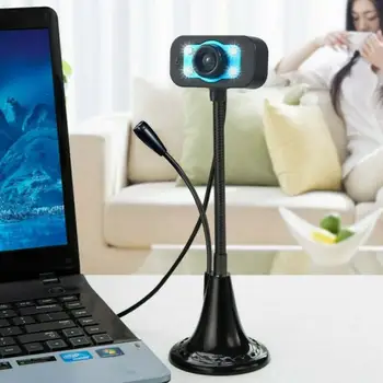 

Universal 1080P HD Computer Webcam With Microphone USB Web Camera Webcams Built-in Microphone Video Teaching Live With Mini Mic