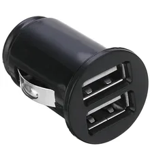Universal Mini Car Charger USB Vehicle DC 12V 2.1A Dual USB Charger 2 Port Power Adapter High Quality Car Electronics Parts