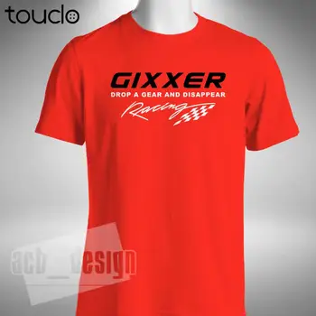 

New Fashion Tee Shirt GIXXER Men's T-Shirt Superbike Motorcycle Bikes Motorbike GSXR Drop A Gear Gsxr 600 Summer T shirt