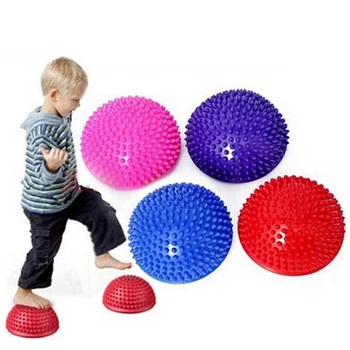 

Fitness Yoga Ball Children's Sensory Integration Training Equipment Semi-round Ball Massage Body Balance Training Tactile ball