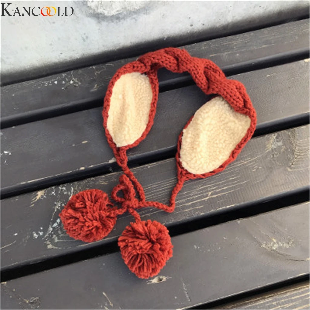 KANCOOLD Новые Девушки Дамы Женщины наушники 2 в 1 Шарф Наушник Зима Осень теплые плюшевые наушники милые INS мультфильм Мода