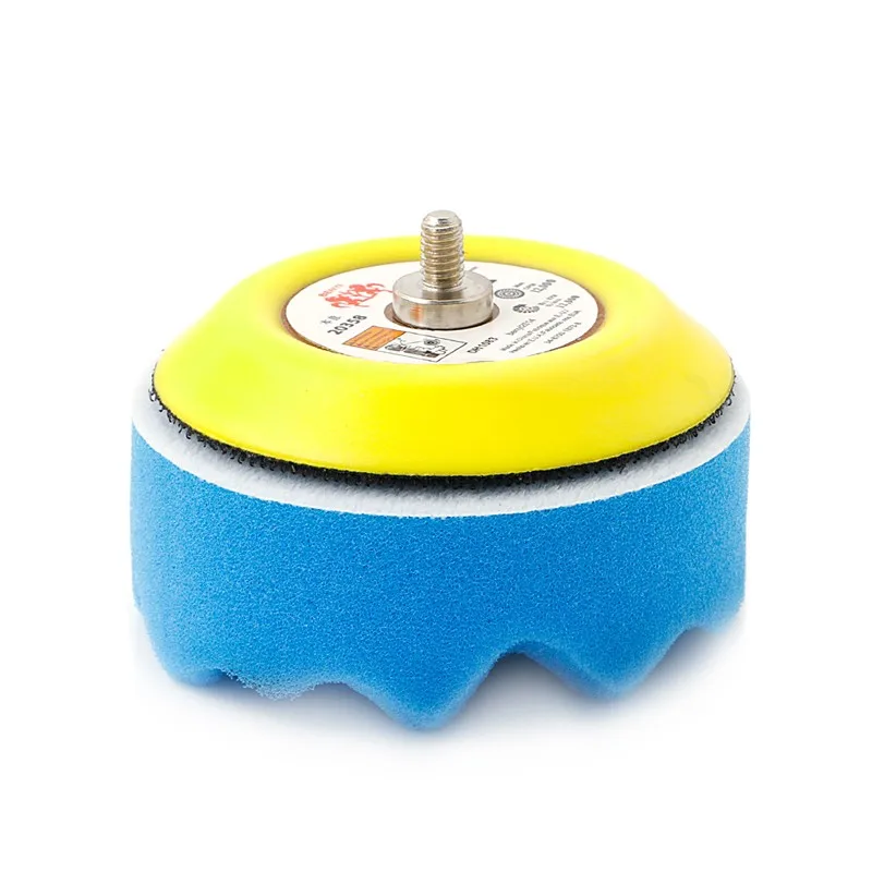 New 10Pcs/set 3" M6 Thread Polishing Buffing Buffer Pad Kit Car Polisher Air Sander
