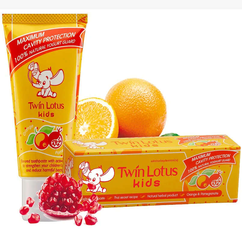 Детская з/п &quotАпельсин и Гранат&quot / Twin Lotus Kids Orange&ampPomegran 50 g | Красота здоровье
