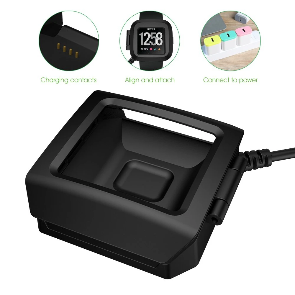  Replaceable USB Charger For Fitbit versa lite Charge Smart Bracelet USB Charging Cable for fitbit v - 4000286838606