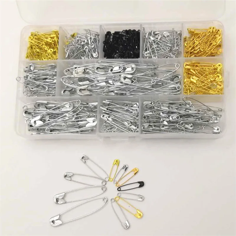

500pcs Colorful Pin Multi-Specification Combination Pins Hanging Tag Fittings Sewing Accessories