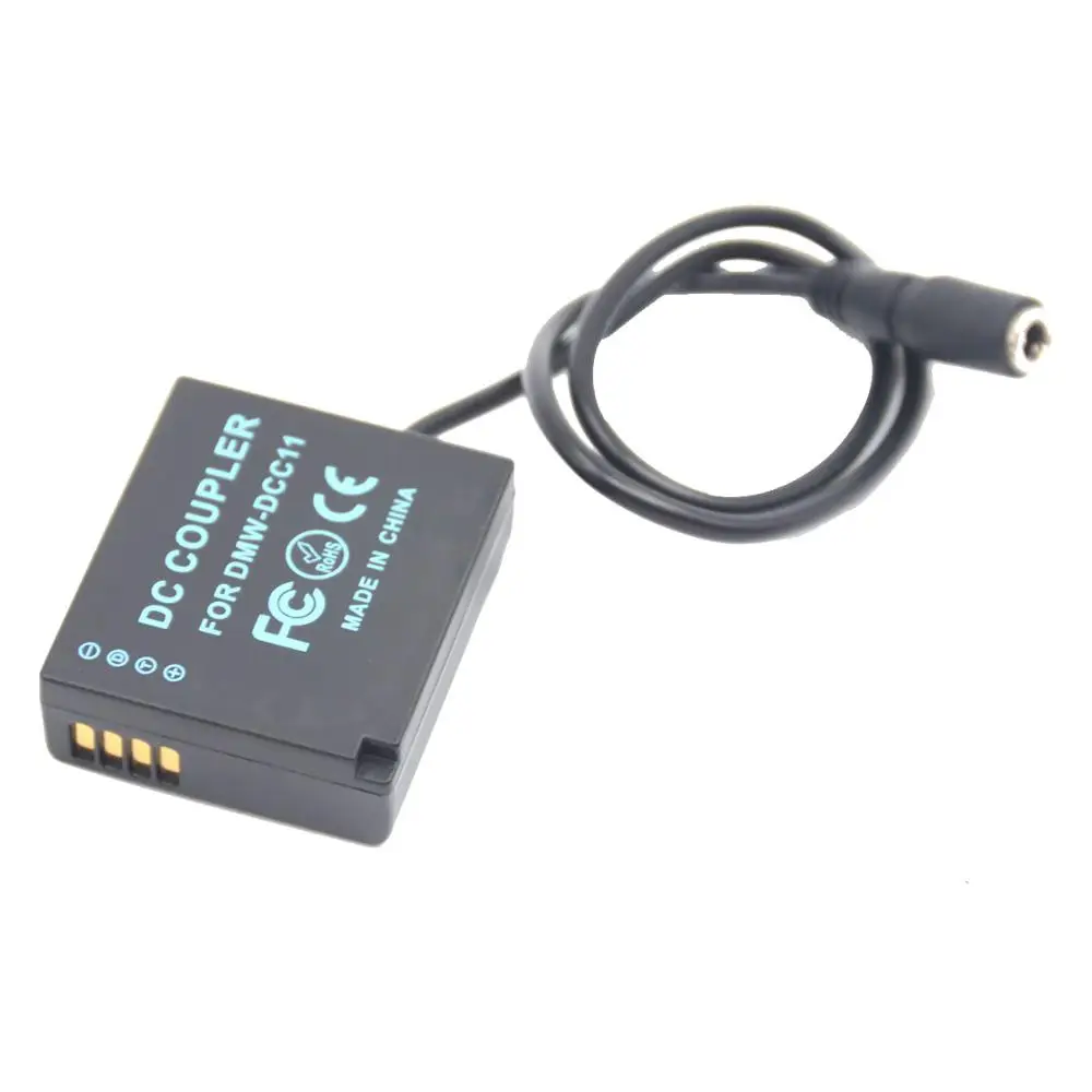 Адаптер питания для Lumix DMW DCC11 GF5 BLE9 GX7 S6 GX80 GX85 GF3K ZS110|dummy battery|battery dummygx7 battery |