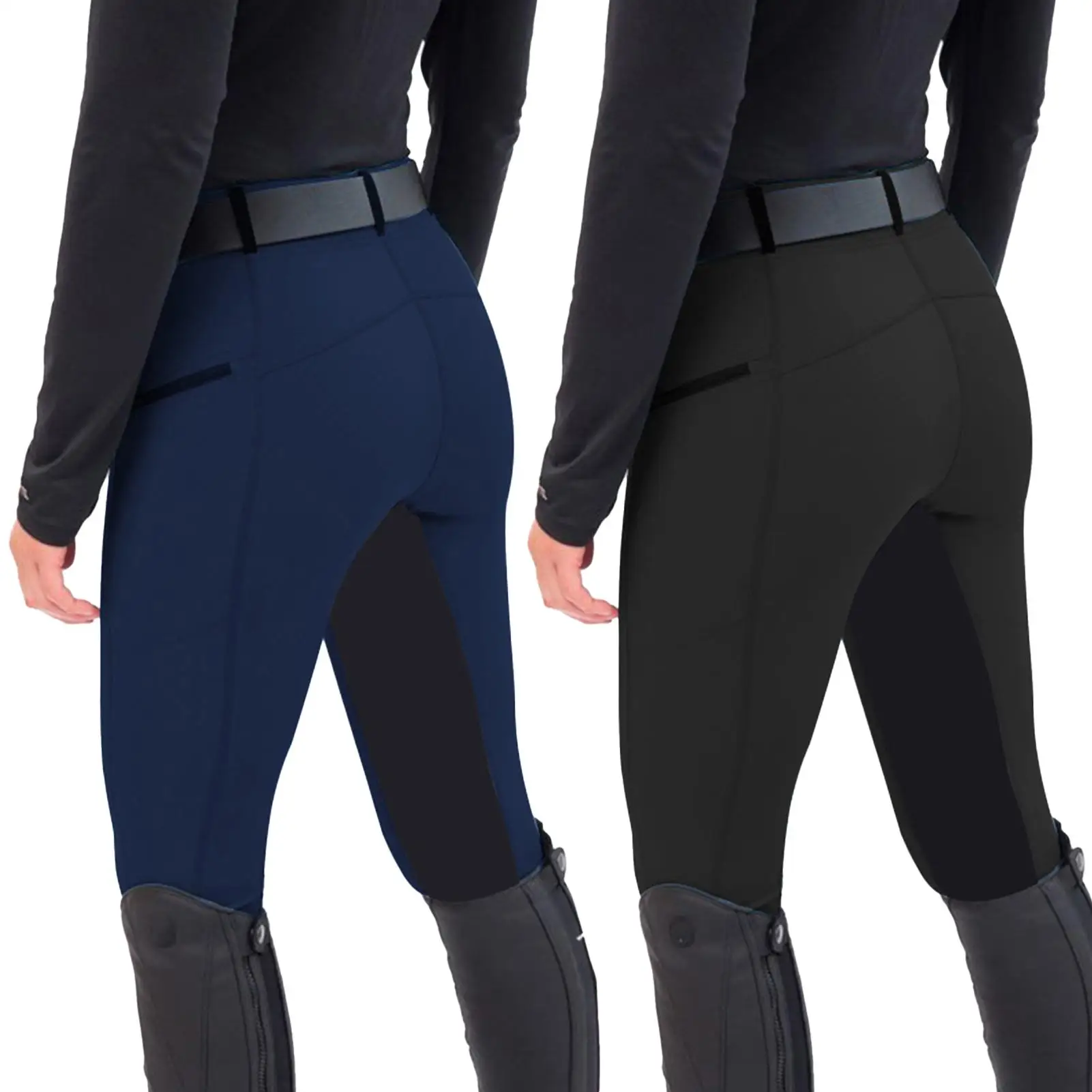 Wanita Riding Boots Kurus Rally Kuda 