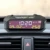 AN01 AN02 TPMS Look Solar Car Digital Clock with LCD Time Date In-Car Temperature Display Auto Interior Accessories Dropshipping