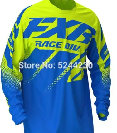 nuevas camisetas de moto cicleta moto XC moto cicleta GP bicicleta de montaina para FXR Jersey de moto cross XC BDH MTB ca - Цвет: Зеленый