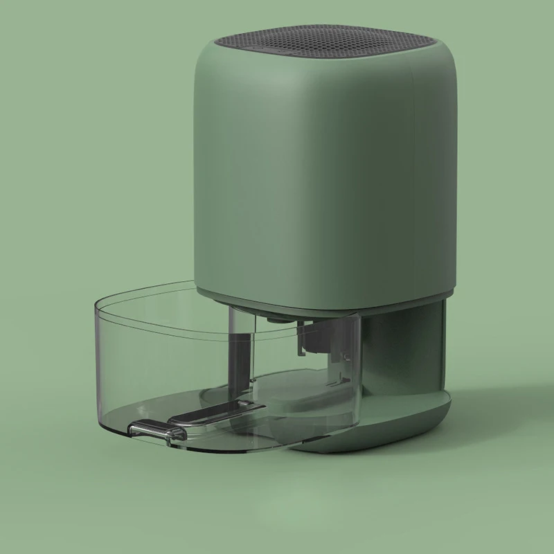 700ML 전기 휴대용 공기 제습기 수분 흡수 공기 건조기, 침실 홈 욕실 사무실 다채로운 조명