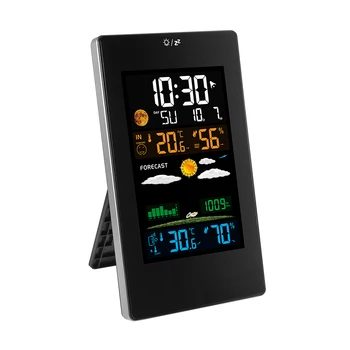 

Weather Station Color Forecast With Alert Temperature Humidity Barometer Alarm Moon Phase Colorful Weather Forecast