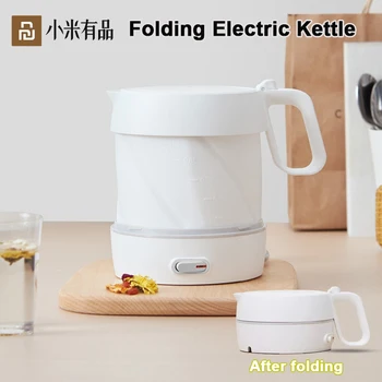 

Original XIAOMI HL 600W / 1L Folding Electric Kettle Handheld Instant Heating Wired Water Kettle Auto Power-off Protection