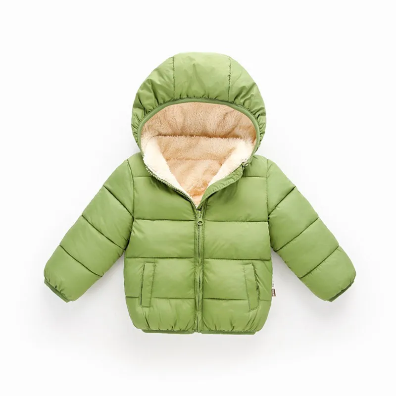 Outerwear & Coats hot COOTELILI Winter Jacket For Girls Coat For Boys Velvet Overalls For Children Kids Winter Jacket For Boys Kids Clothing Parkas barn coat