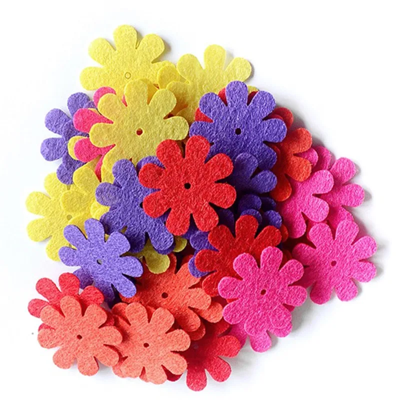 100 шт. Детские нашивки для букета из шерсти и войлока|Войлок| |