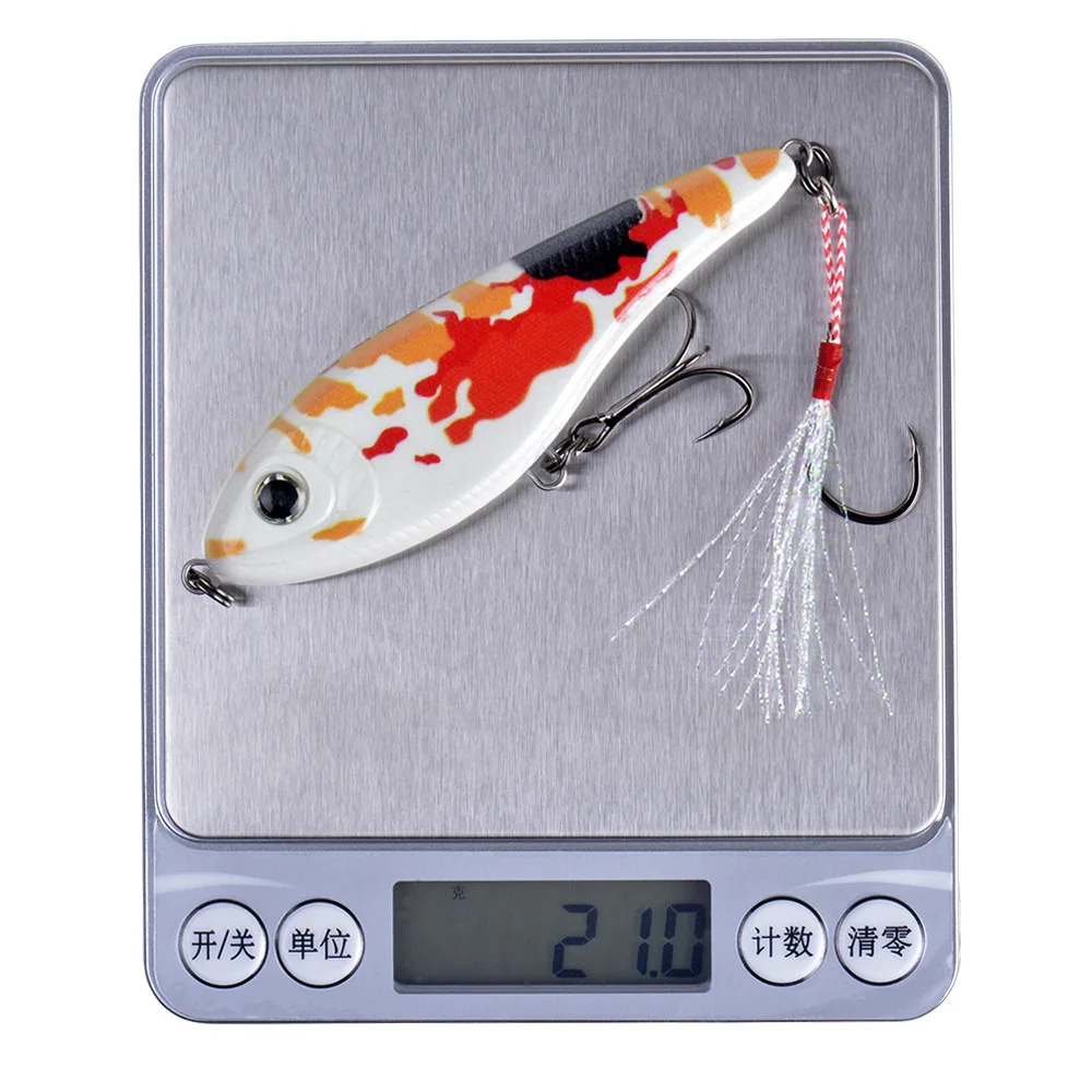 90 мм 21 г цвета от 001 до 035 Тонущая Мускусная Щука искусственная рывковая приманка с одним крюком перьевая приманка для рыбалки