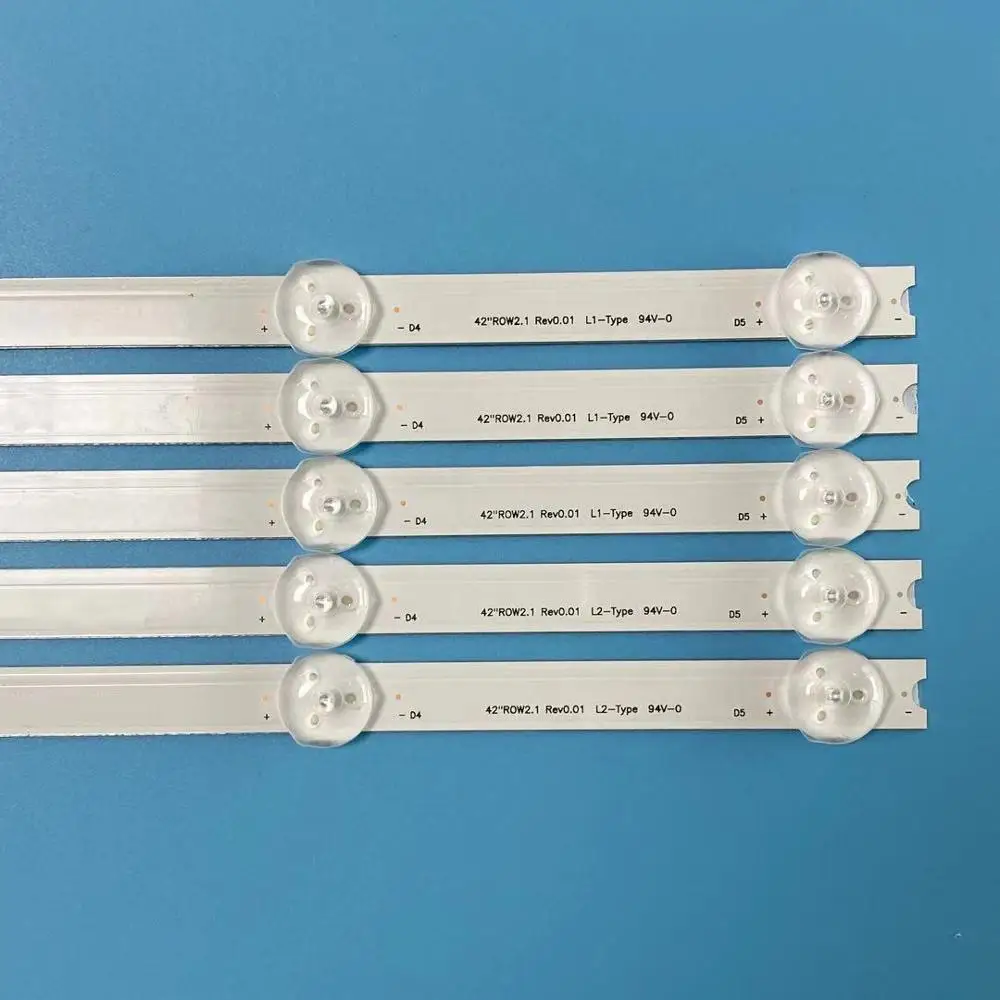 10 шт. светодиодный Подсветка полосы для LG 6916L-1317A 6916L-1318A 6916L-1319A 6916L-1320A TX-L42B6B TX-L42BL6B 42LN5200