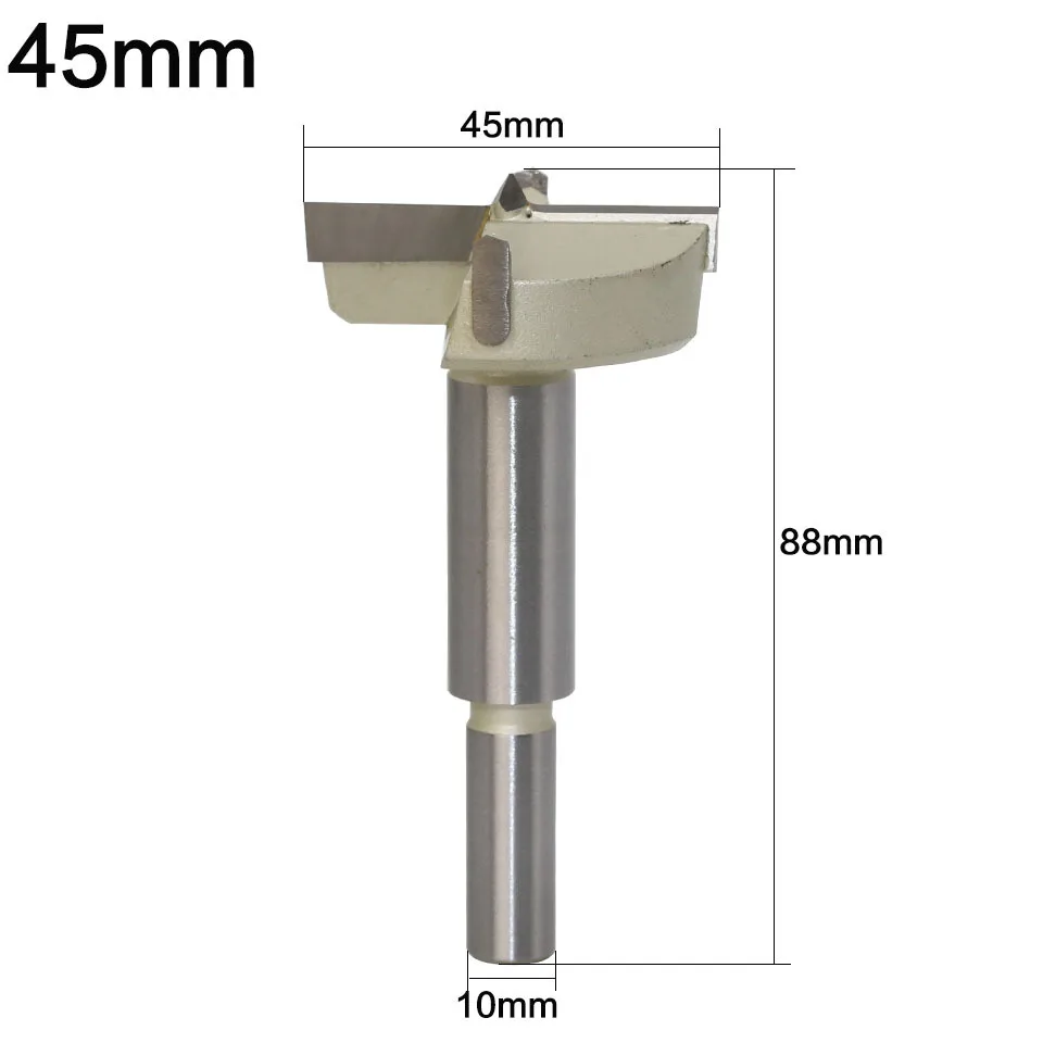 15 мм-60 мм Форстнер наконечники Деревообрабатывающие инструменты отверстие пилы резак шарнир сверла Круглый хвостовик вольфрам карбид резак