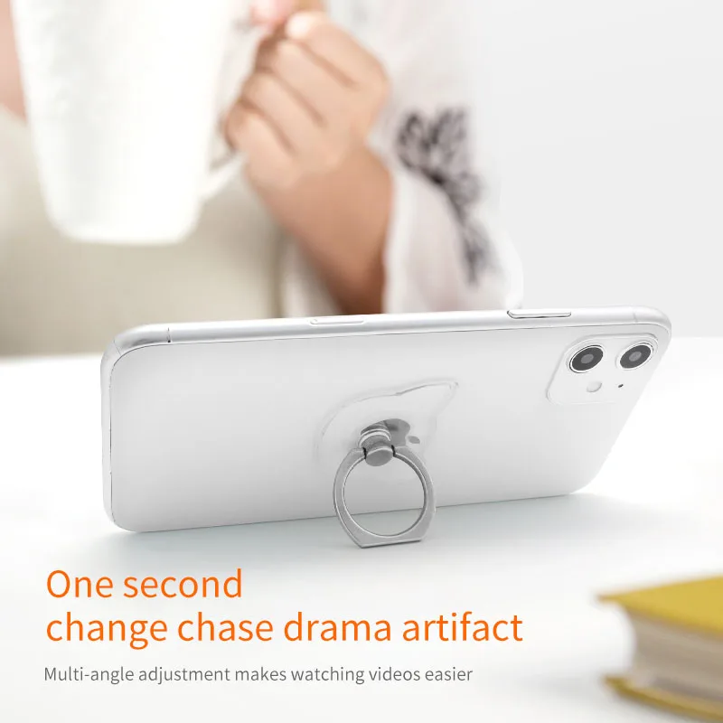 Universal Mobile Phone Ring Holder and Stand - Secure Grip Accessory
