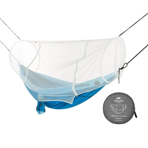 Net Cover NatureHike портативный гамак для 2 человек высокопрочный Открытый Кемпинг подвесной Сверхлегкий гамак NH18D002-C - Цвет: Net Cover