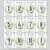 12 Листов Milestone Photo Sharing Cards Подарочный Набор Baby Age Cards - Baby Milestone Cards, Baby Photo Cards - Newborn Photo