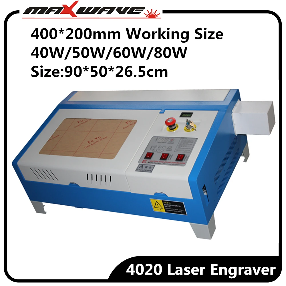 50W co2 laser Diy CNC router 4040 laser engraving cutter machine laser marking machine mini laser engraver